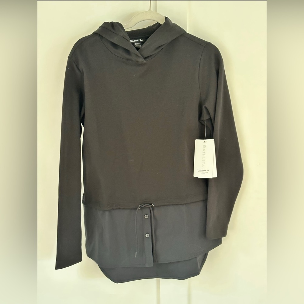 Athleta Gallery Hoodie Top